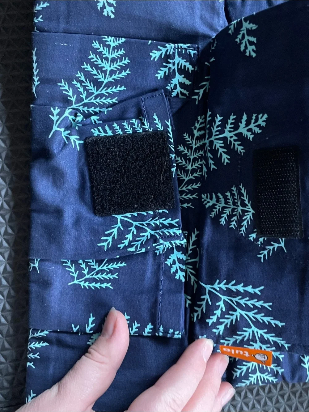 Baby Tula Explore Ergonomic Carrier Everblue Fern Print 7-45 lbs